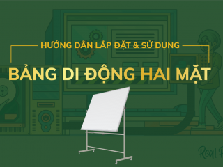 Hướng Dẫn Sử Dụng Và Lắp Đặt Bảng Di Động Hai Mặt  Hàn Quốc